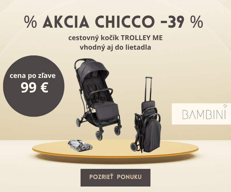 a akcia chicco trolley me